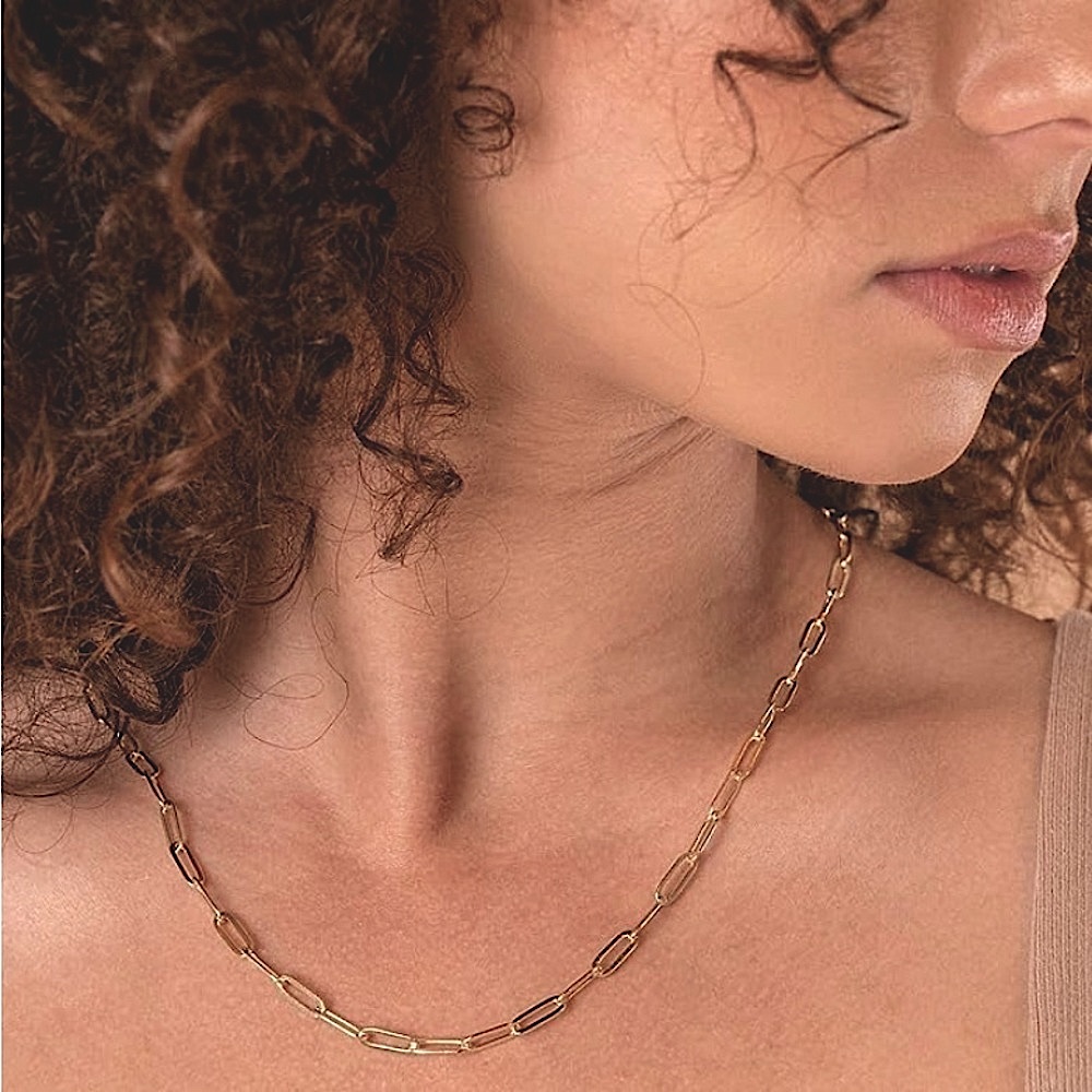 Trending! 14K Gold Fill Chunky Link Chain Necklace